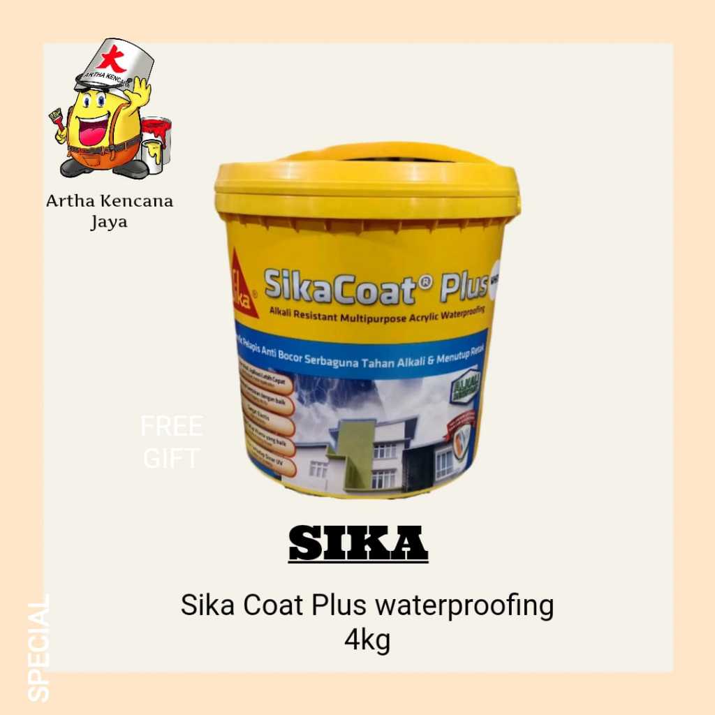 SIKA - SIKA COAT PLUS WATERPROOFING 4 Kg