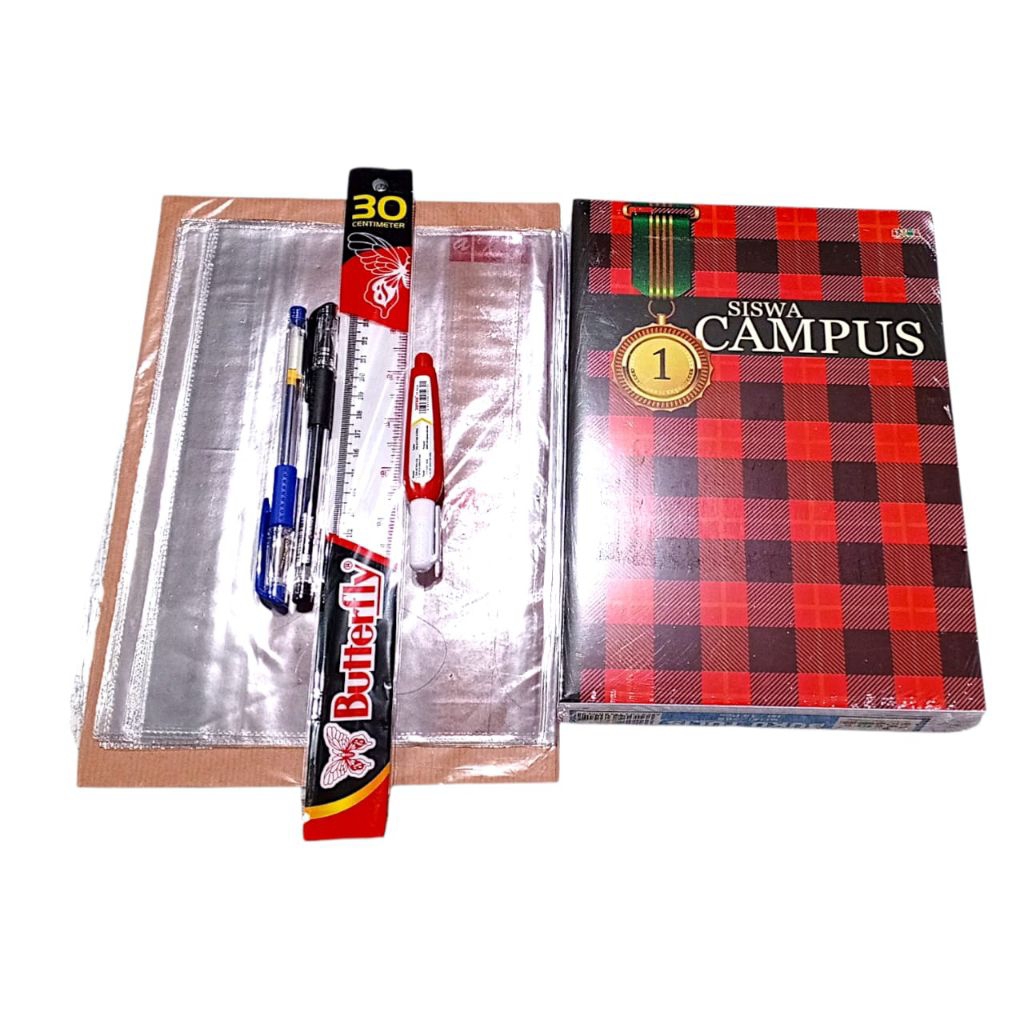 Paket buku tulis Boxy campus isi 100 lembar