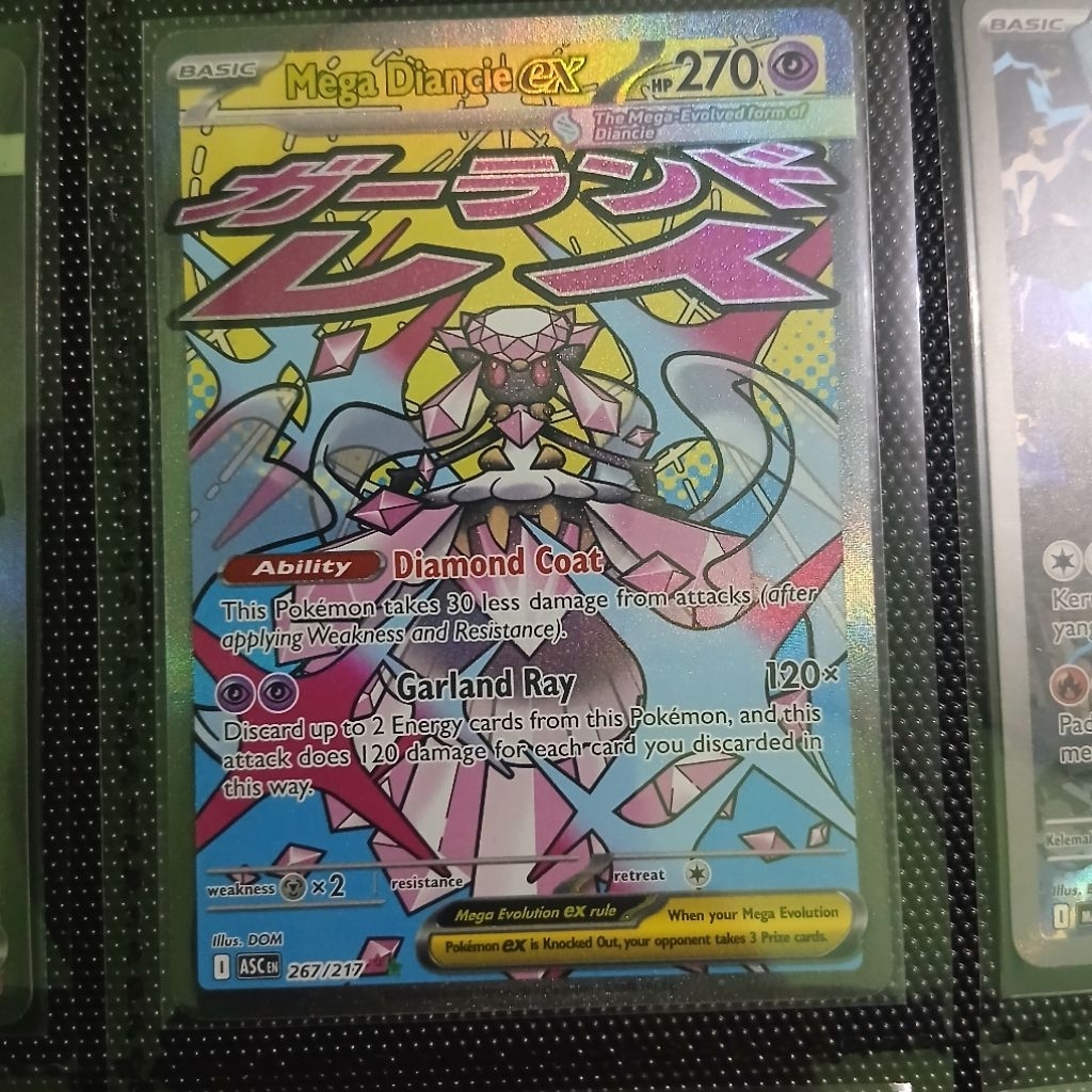 Mega Diancie EX MA English Kartu Pokemon