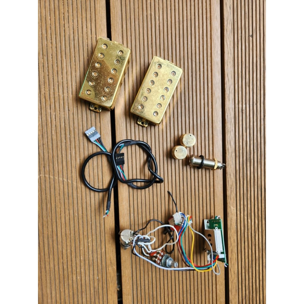 Pickup Set Gitar Ibanez Q Warna Gold