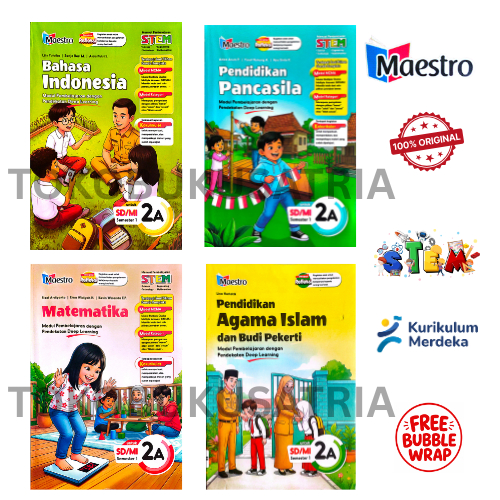 LKS MAESTRO KELAS 2 SD/MI SEMESTER 1 KURIKULUM MERDEKA, KUNCI LKS MAESTRO KELAS 2 SD