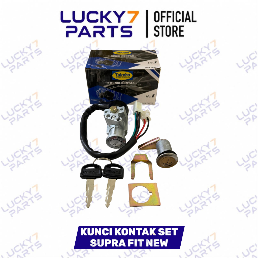 KUNCI KONTAK SET MOTOR SUPRA FIT NEW 35010-KTL-690 (TAKEHO)