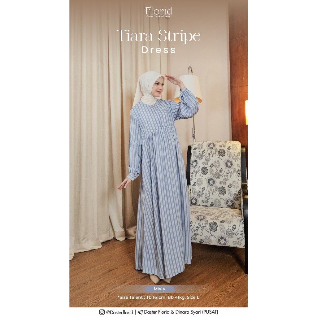 Tiara Stripe Dress
