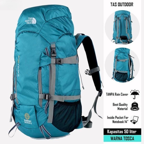 Eiger Adventure - Tas Gunung Keril 45L Tas Ransel Hiking 50L Liter - Tas Outdoor