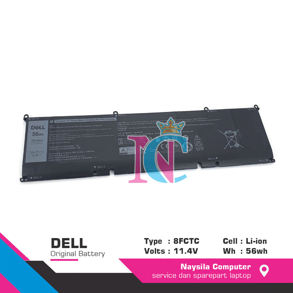 Baterai Battery Dell G15 5510 5520 G15 5515 8FCTC