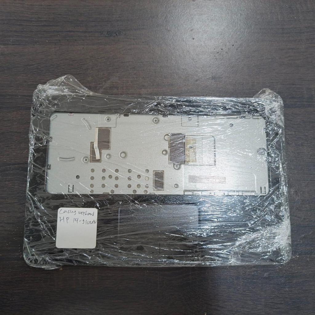 Casing Keyboard Palmrest untuk Laptop HP 14-G102AU, 14-9102AU Warna Hitam ORIGINAL Bekas Copotan