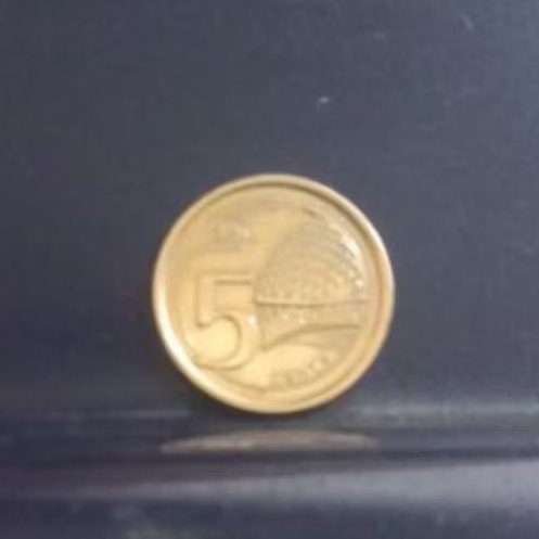 koin singapore 5 cents 2018