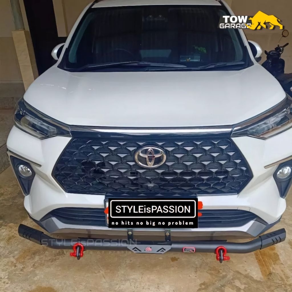 Bumper ToRhino Mighty Tanduk veloz 2022 Towing Belakang avanza 2022-2023