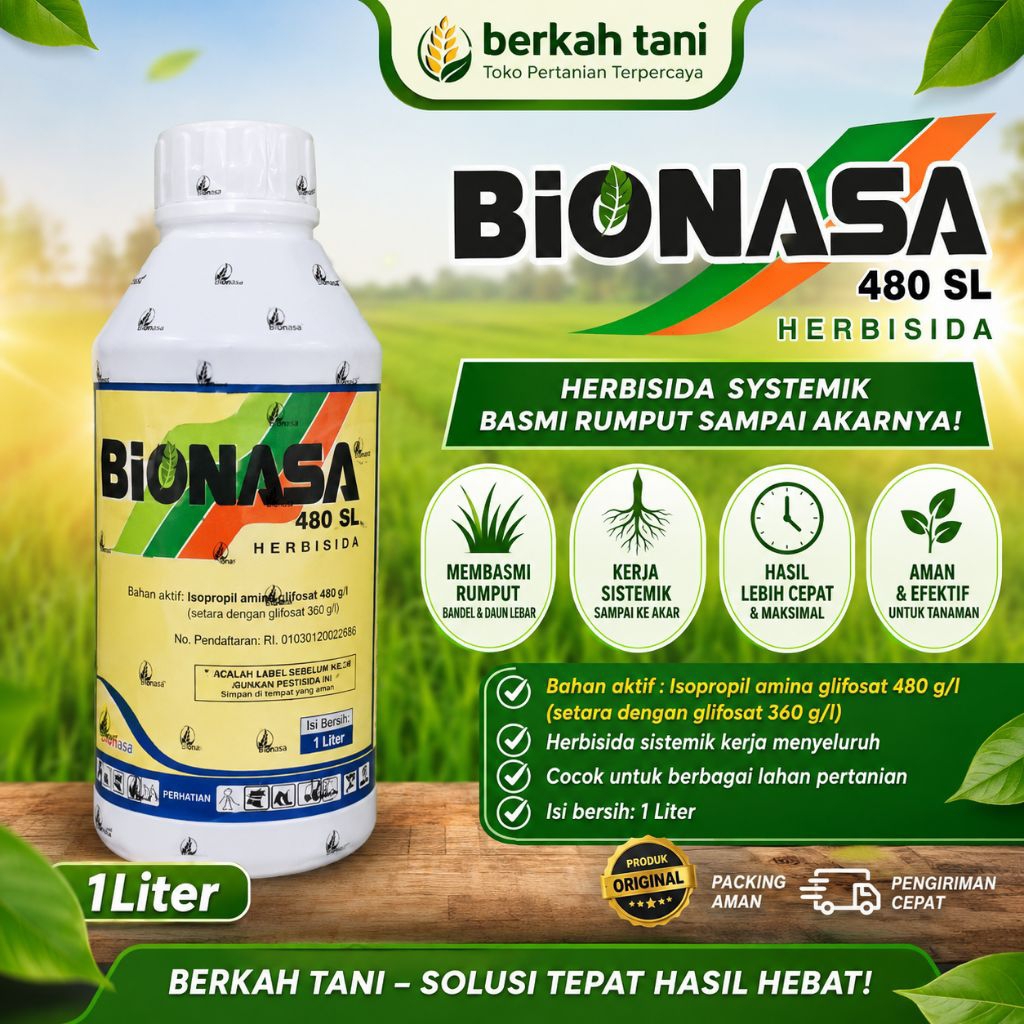 Bio Nasa 480SL Herbisida 1Liter Pembasmi Hama