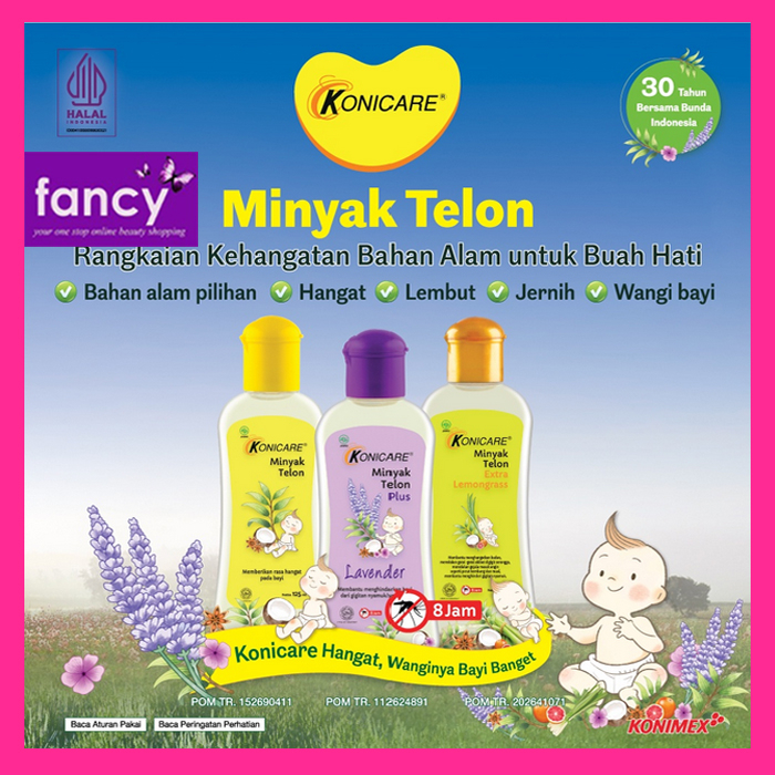 Konicare Telon kuning | Konicare Telon Plus ungu