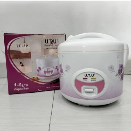 BM Rice Cooker UTU TULIP 1.8 Liter Penanak Nasi Magic Com URC 5102 K
