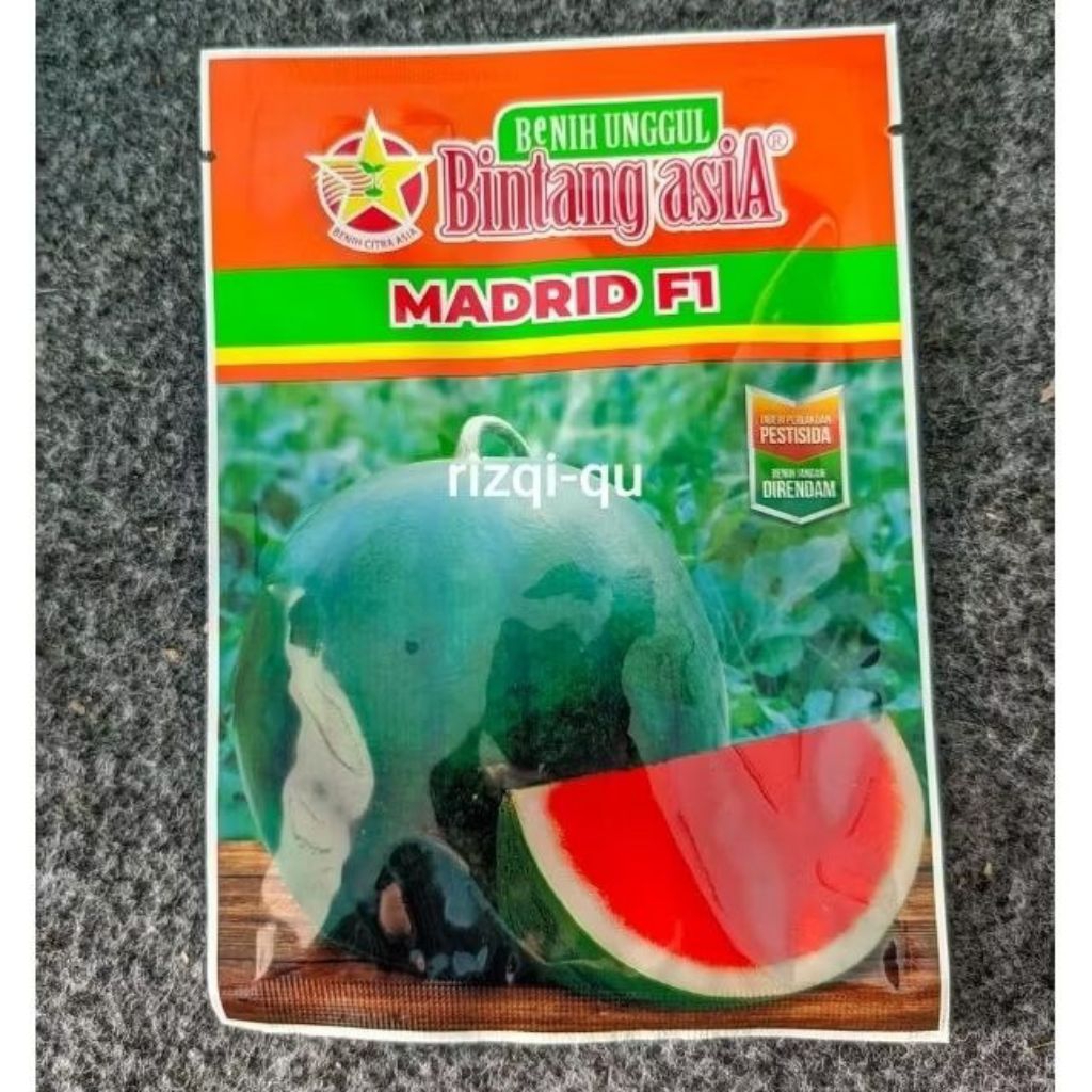 20g bintang asia benih bibit semangka tanpa biji Madrid fi