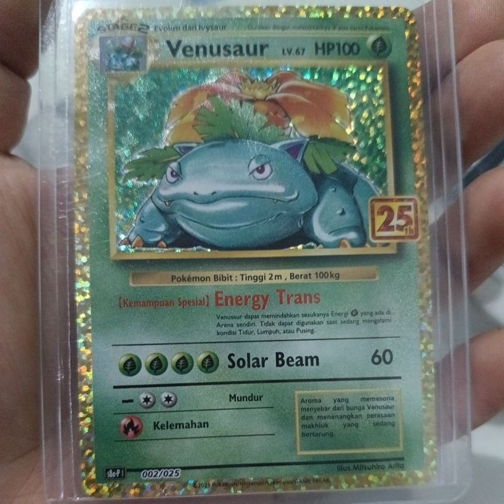 Kartu Pokemon Venusaur