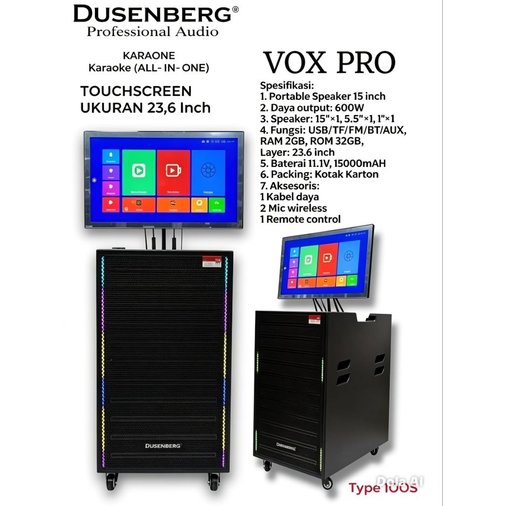 SPEAKER DUSENBERG VOX PRO