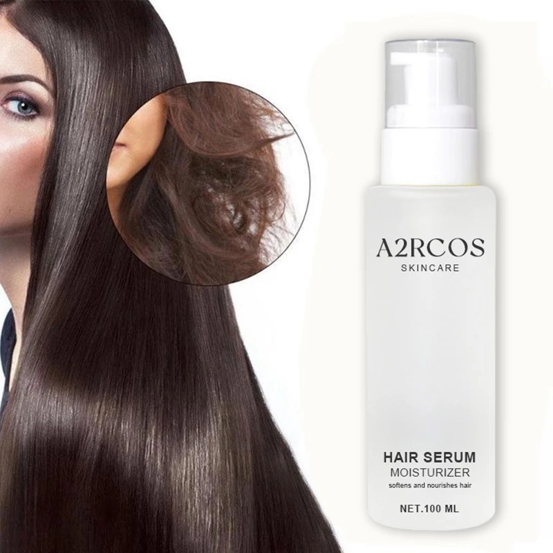 A2RCOS - Hair Serum Treatment Rambut Argan Oil 100ml | Ginseng Hair Essence Moisturizing Hair Salon 
