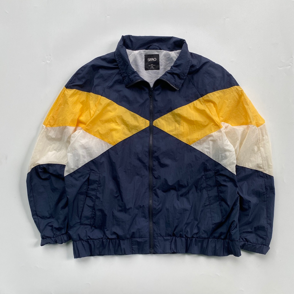 Jaket by Spao Windbreaker Colorblock Jacket