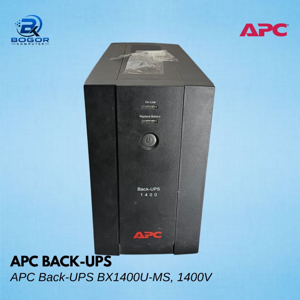 APC Back-UPS BX1400U-MS 1400VA UPS Backup Power Supply Stabilizer Listrik