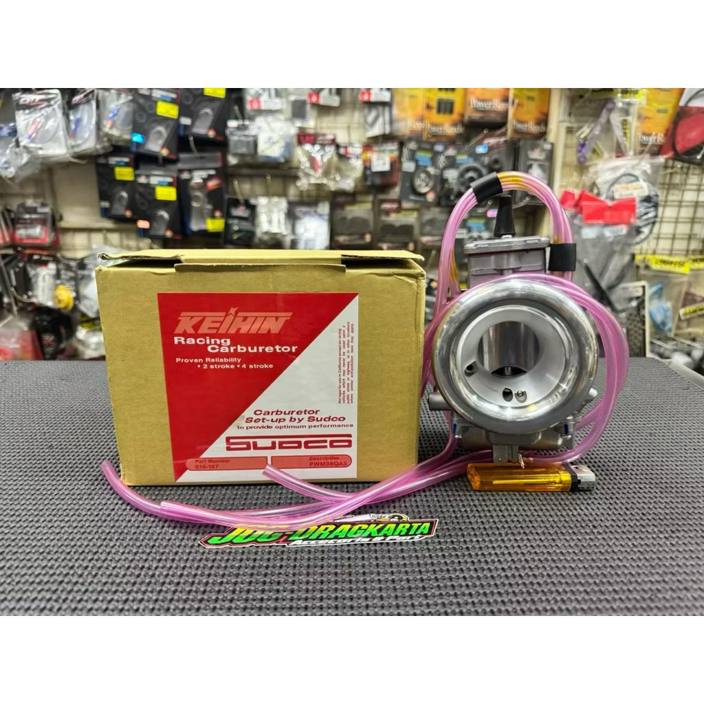 KARBU KARBURATOR PWM 38 REAMER 41 PLUS VELO TUNING JGRS RACING PRODUCT UNIVERSALL MOTOR