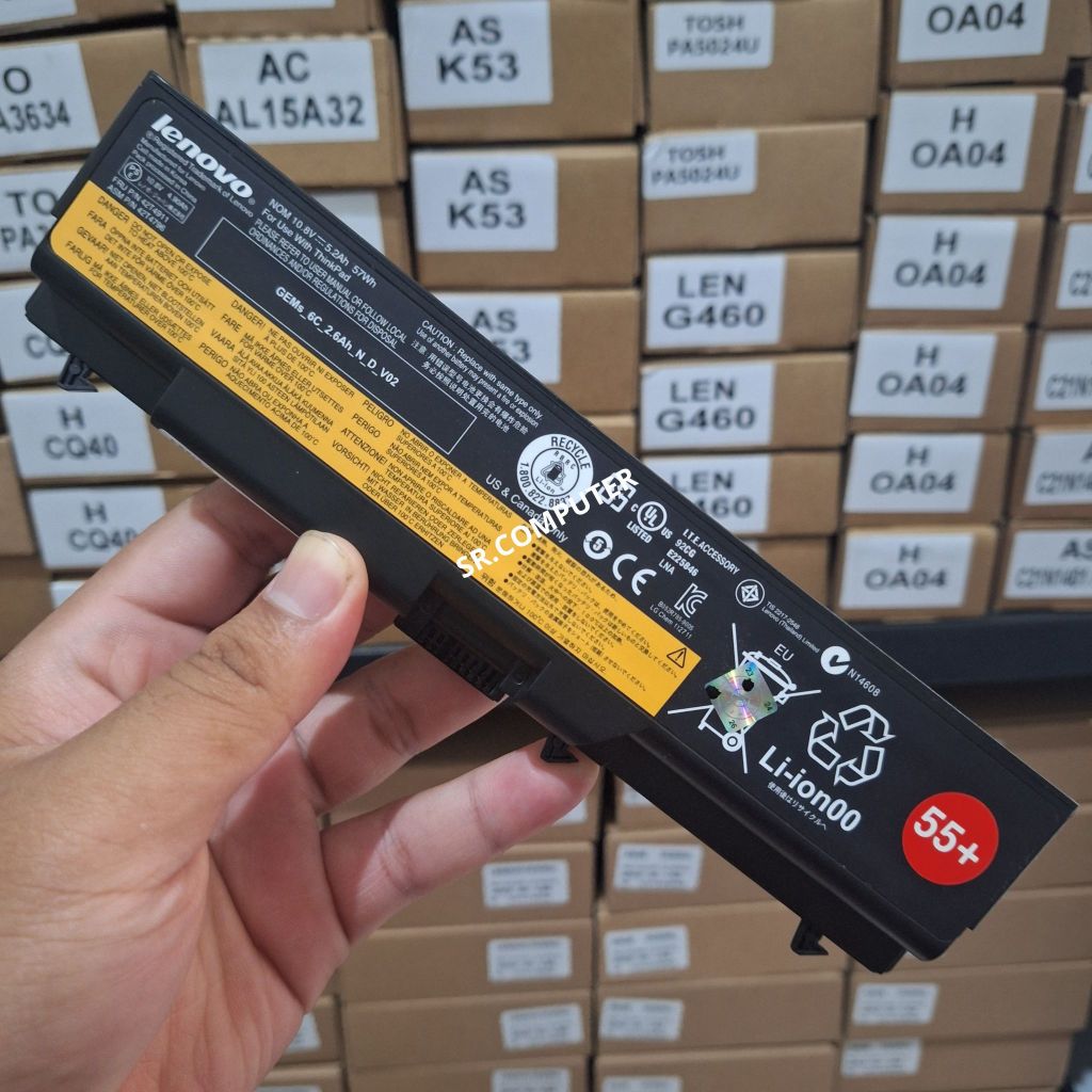 Baterai IBM Lenovo Thinkpad, Thinkpad Edge T410, T410i Grade Original
