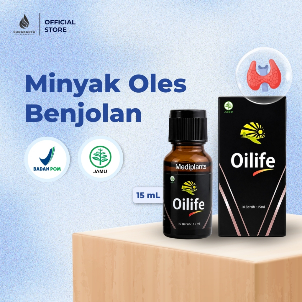 OILIFE Obat Herbal Benjolan Tiroid
