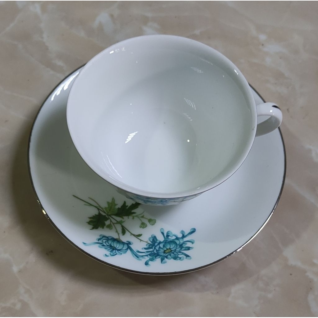 Tea Set Cangkir Keramik Jadul