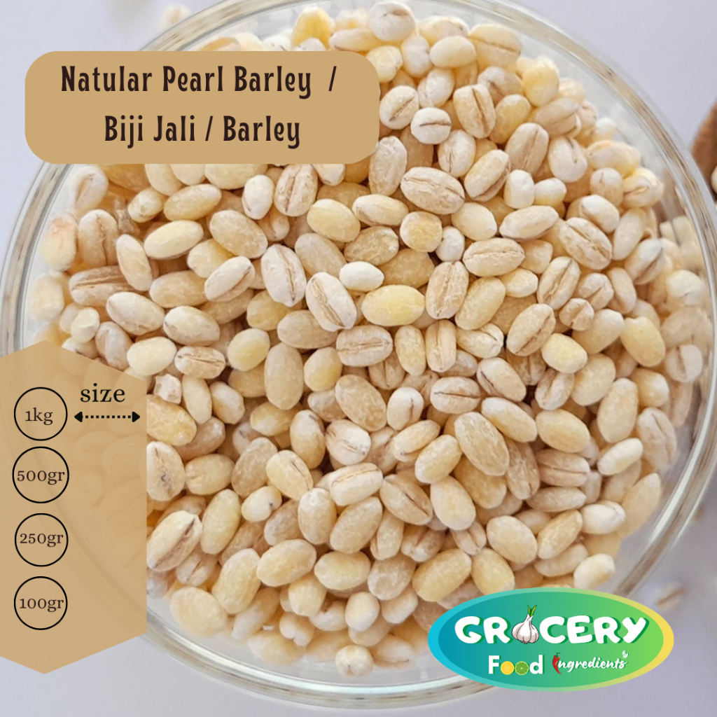 Barley / Jali Jali / Jelai / Biji Jali - 100gram