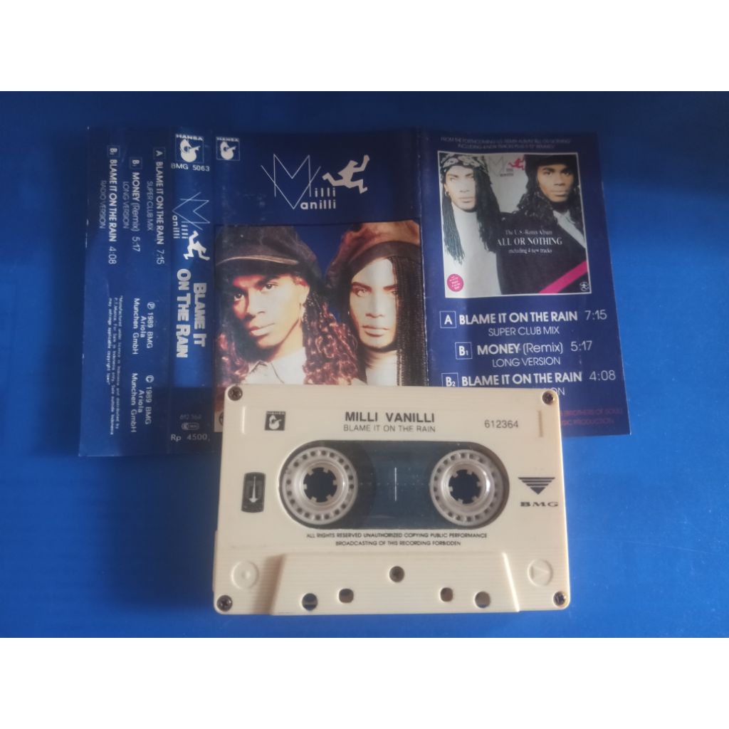 Kaset Pita Milly Vanilli (preloved)