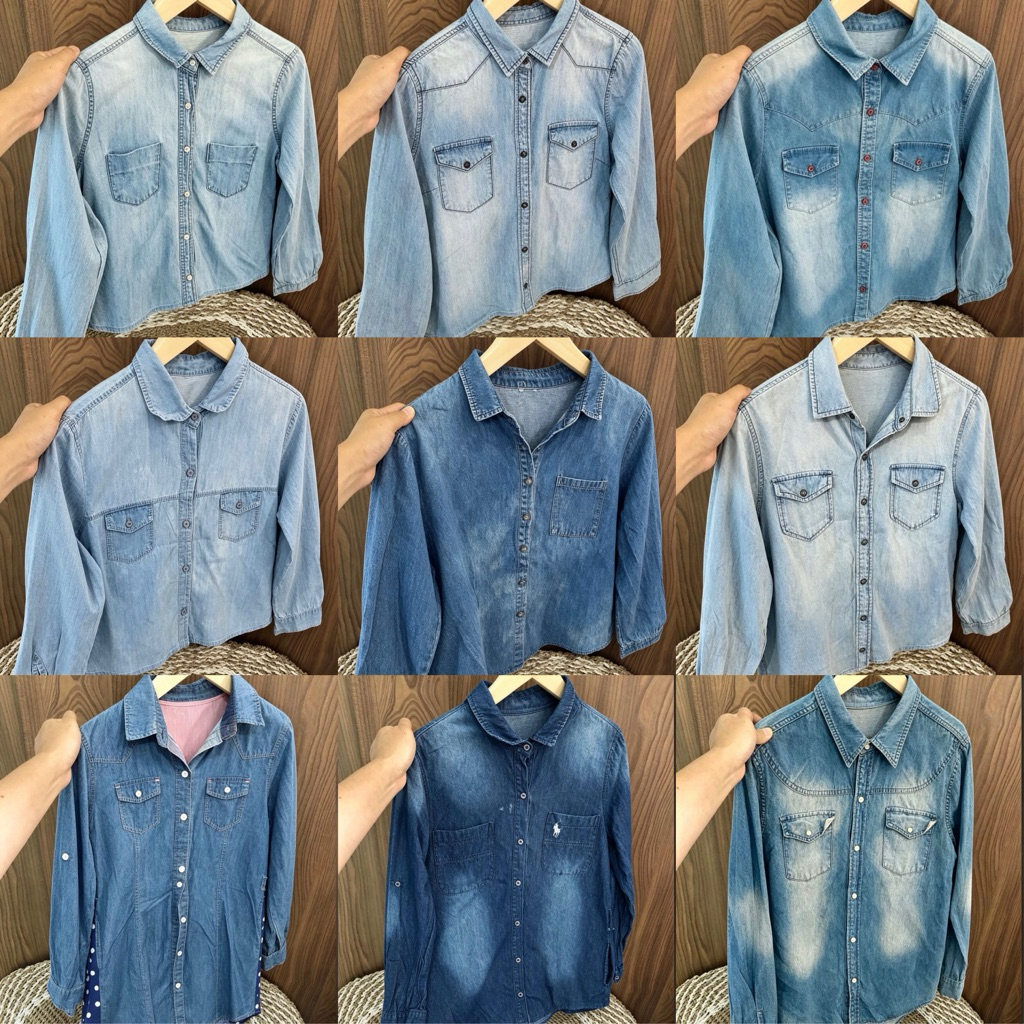 BLOUSE OUT OF STOCK FLANEL & KEMEJA & JACKET KEMEJA & BLOUSE SALE DEFECT RP.38.000 TANYA SIZE SS DM 