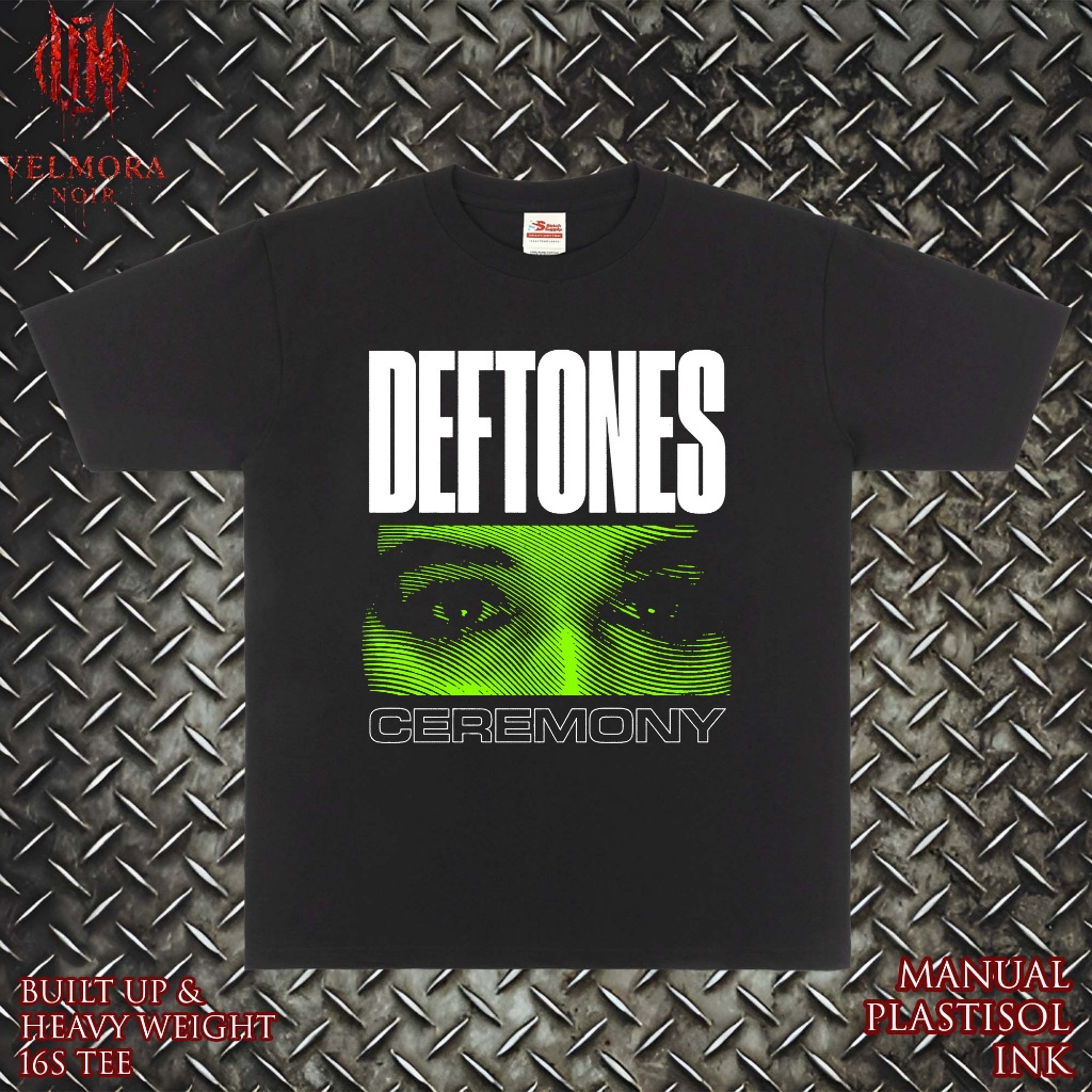 Kaos Band Deftones Ceremony Tshirt Mercandise