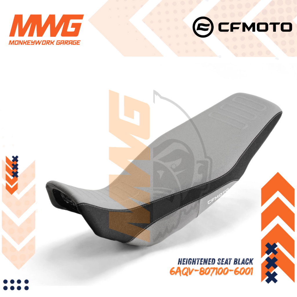 CFMOTO HEIGHTENED SEAT BLACK FOR CFMOTO 450 MT