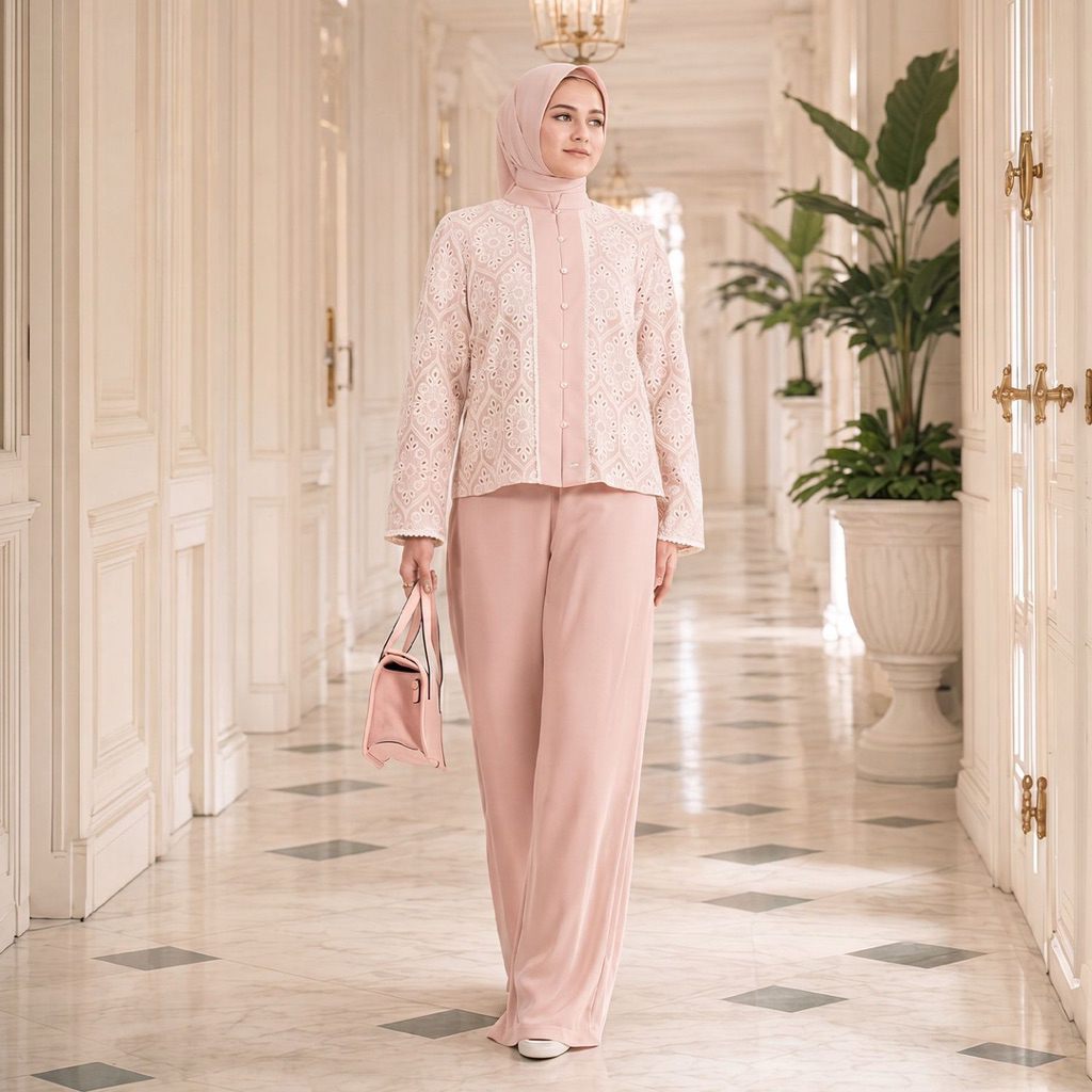 Mandjha Cylia Blouse by Ivan Gunawan - Baju Lengan Panjang Original by Ivan Gunawan