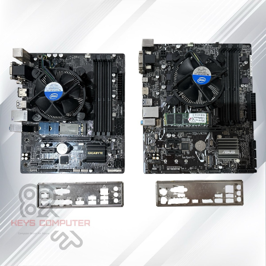 PAKETAN INTEL CORE I5 7400 MOBO B250 ONBOARD DDR4 - FAN