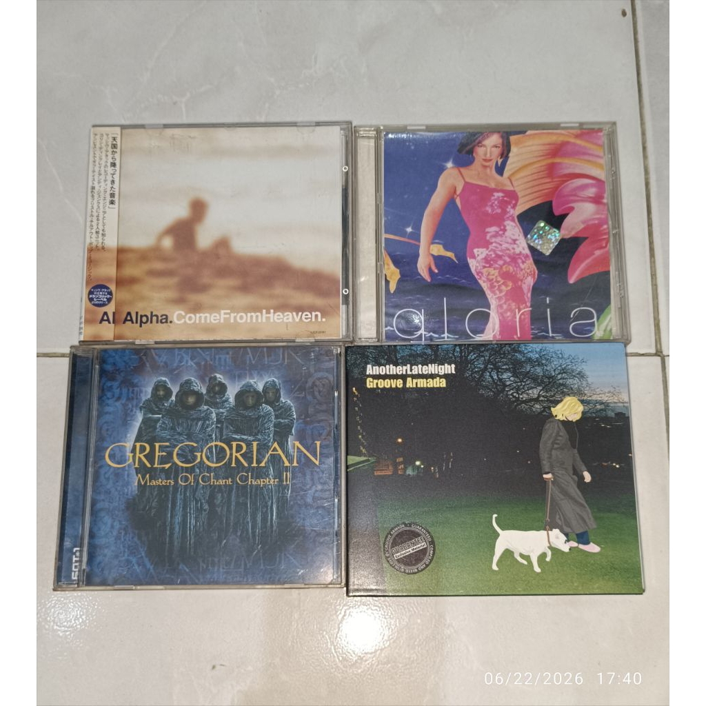 cd & vcd ALPHA-Come From Heaven / GLORIA ESTEFAN / GREGORIAN-Masters Of Chant Chapter II (2) / GROOV