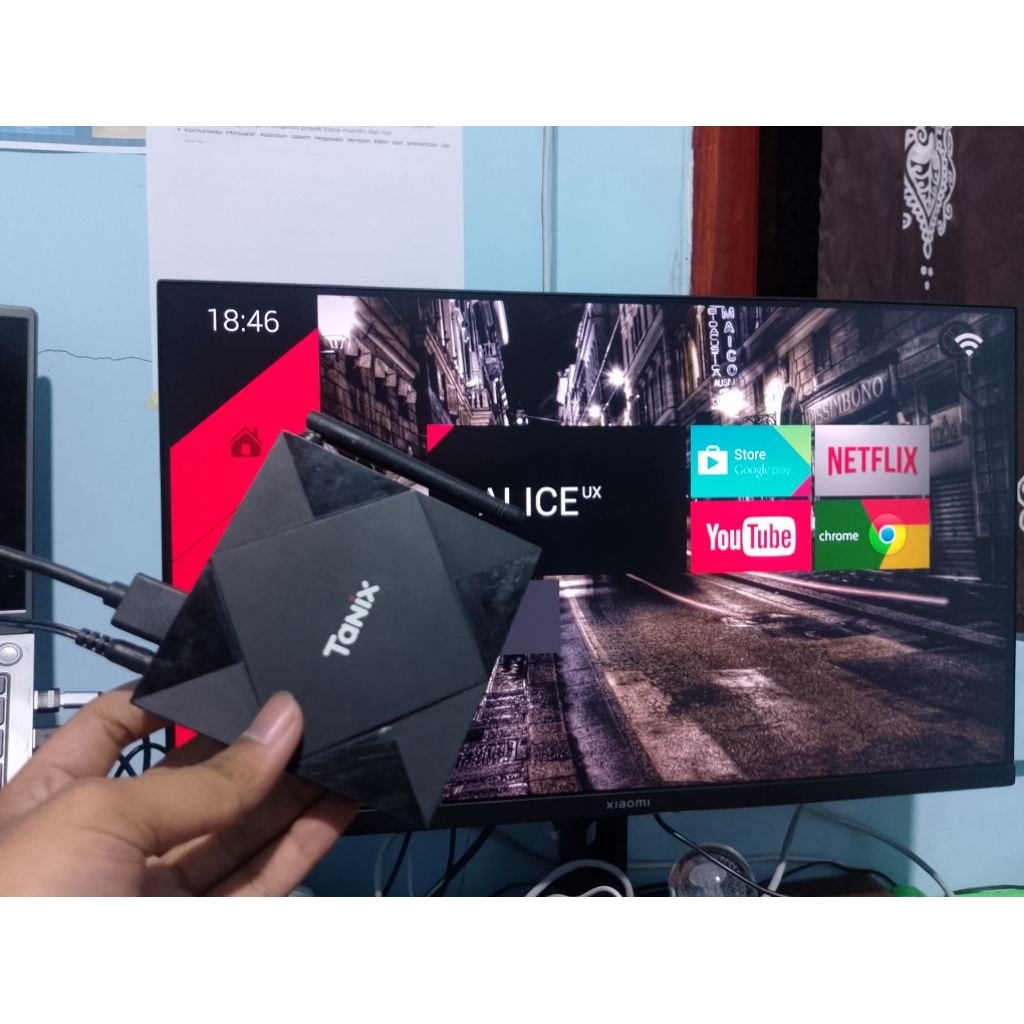 STB Tanix Tx6s android tv siap pakai