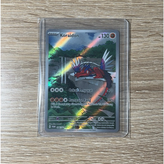 Kartu TCG Pokemon Koraidon AR Harta Berkilau Promo Indonesia