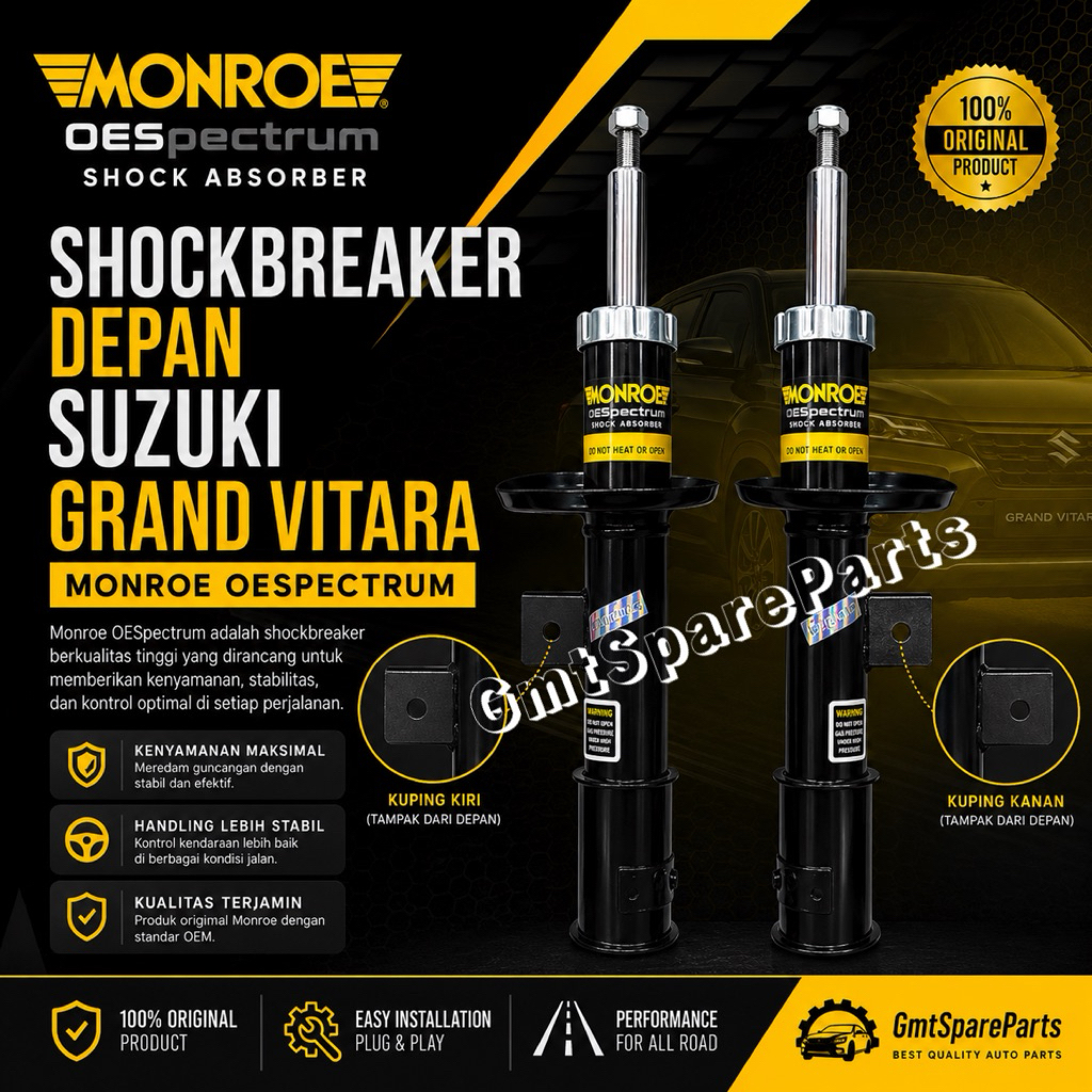 SHOCKBREAKER DEPAN SUZUKI GRAND VITARA MONROE OESPECTRUM ORIGINAL