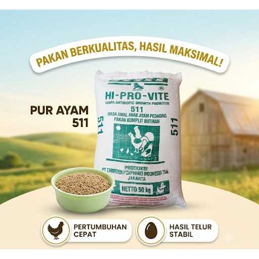 Harga Grosir Pakan Ayam 511