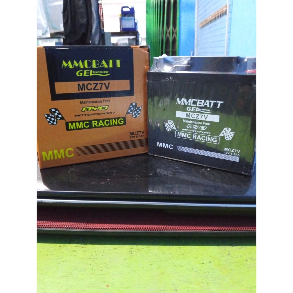 MMC BATT MCZ7V 12V 6.0Ah Aki Gel Technology Maintenance Free