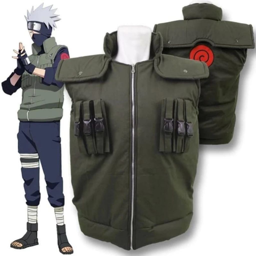 rompi jounin Konoha hatake Kakashi dalam film Uzumaki Naruto