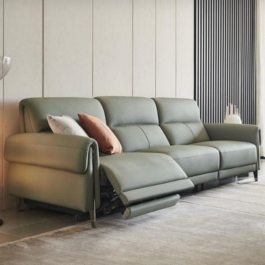 SOFA RECLINER 3 SEATER KULIT PREMIUM by MATA' FURNITURE