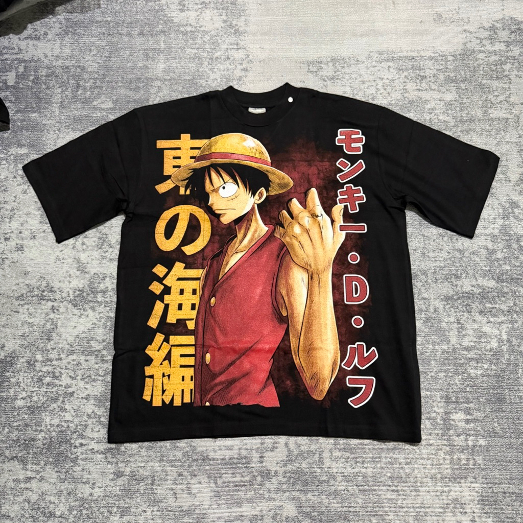Kaos Anime One Piece Luffy Bootleg