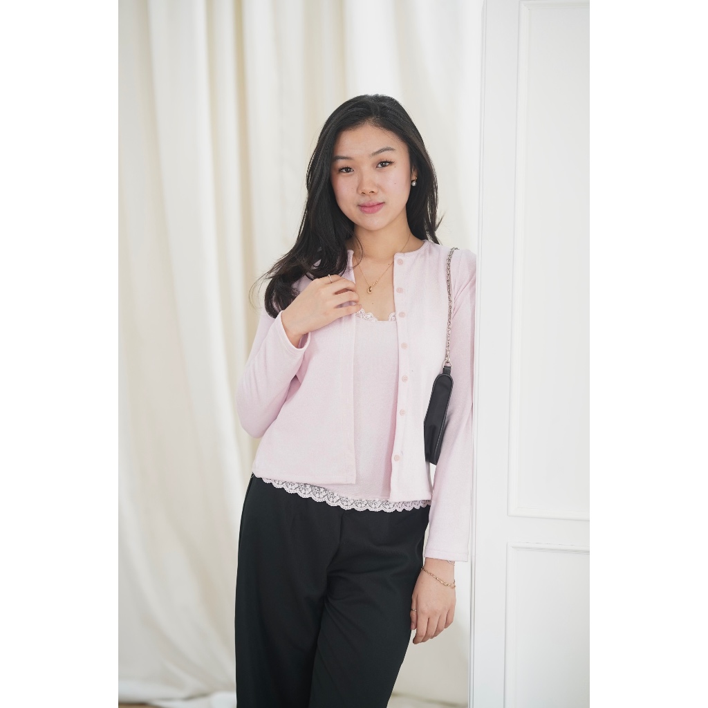 [Wear.klassy] Cassandra Cardigan / Knit Cardigan / One Set Cardi / Outer Inner Top/ Fitted Body / La