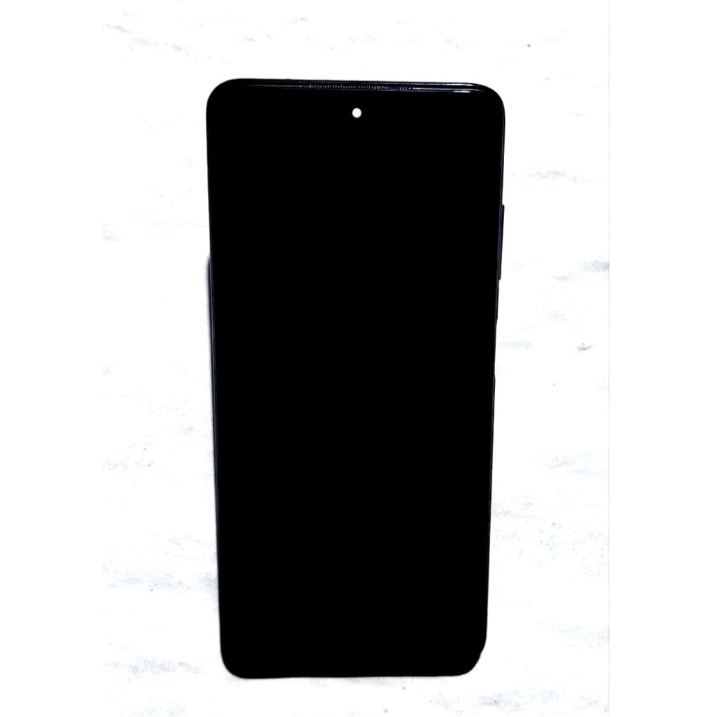 LCD + FRAME POCO X3PRO HITAM MINUS LAYAR KUNING NORMAL ORIGINAL COPOTAN