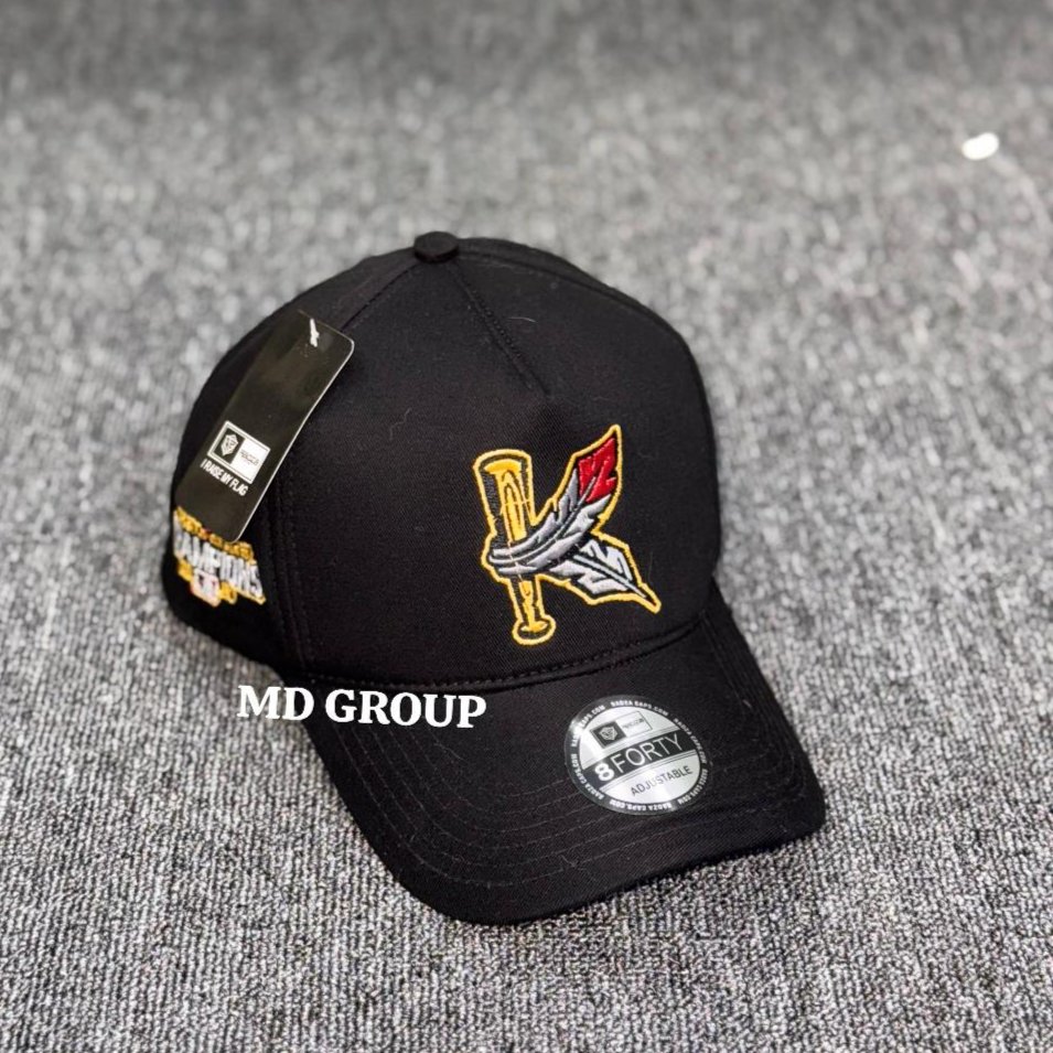 Topi Baseball 8Forty Adjustable Caps Logo K Motif Casual Pria Wanita Dewasa