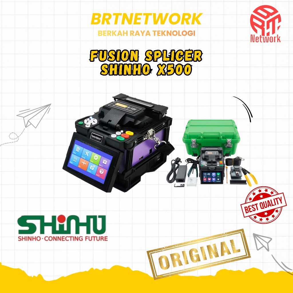 Splicer Fiber Optik SHINHO X500