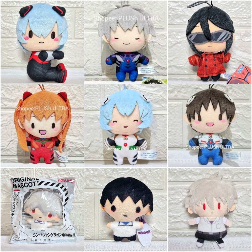 Rei Ayanami Nagisa Evangelion kostum cosplay