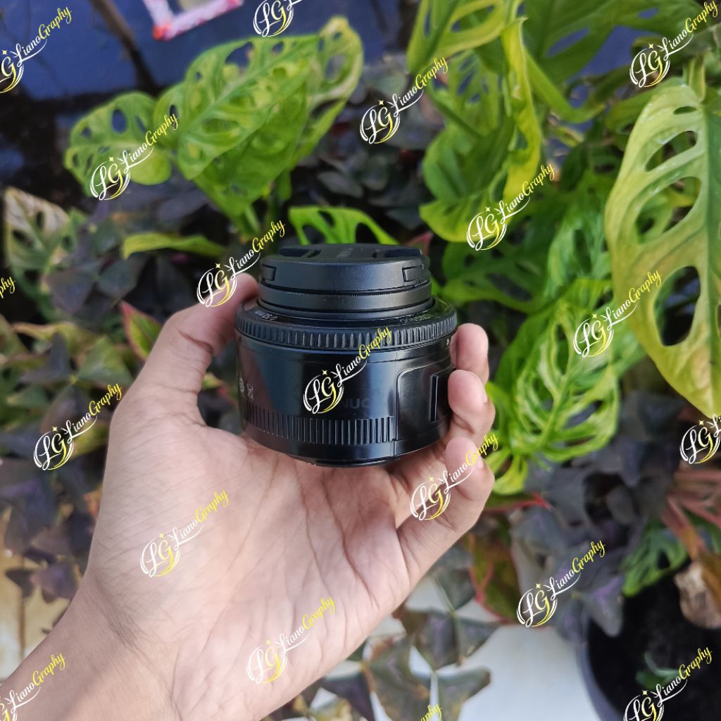 Lensa fix youngnuo for canon 50mm Second/bekas