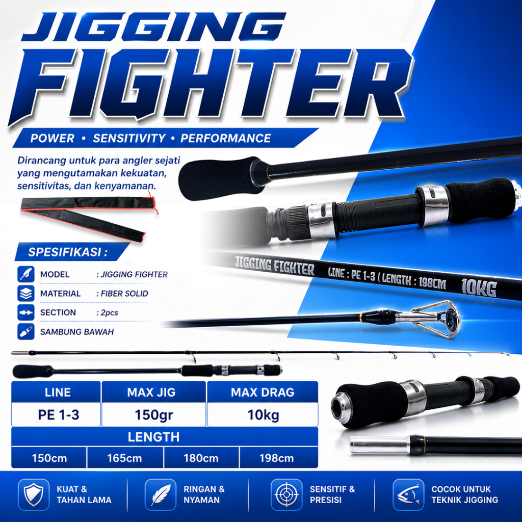 JORAN LAUT JIGGING FIGHTER 10-20Lbs
