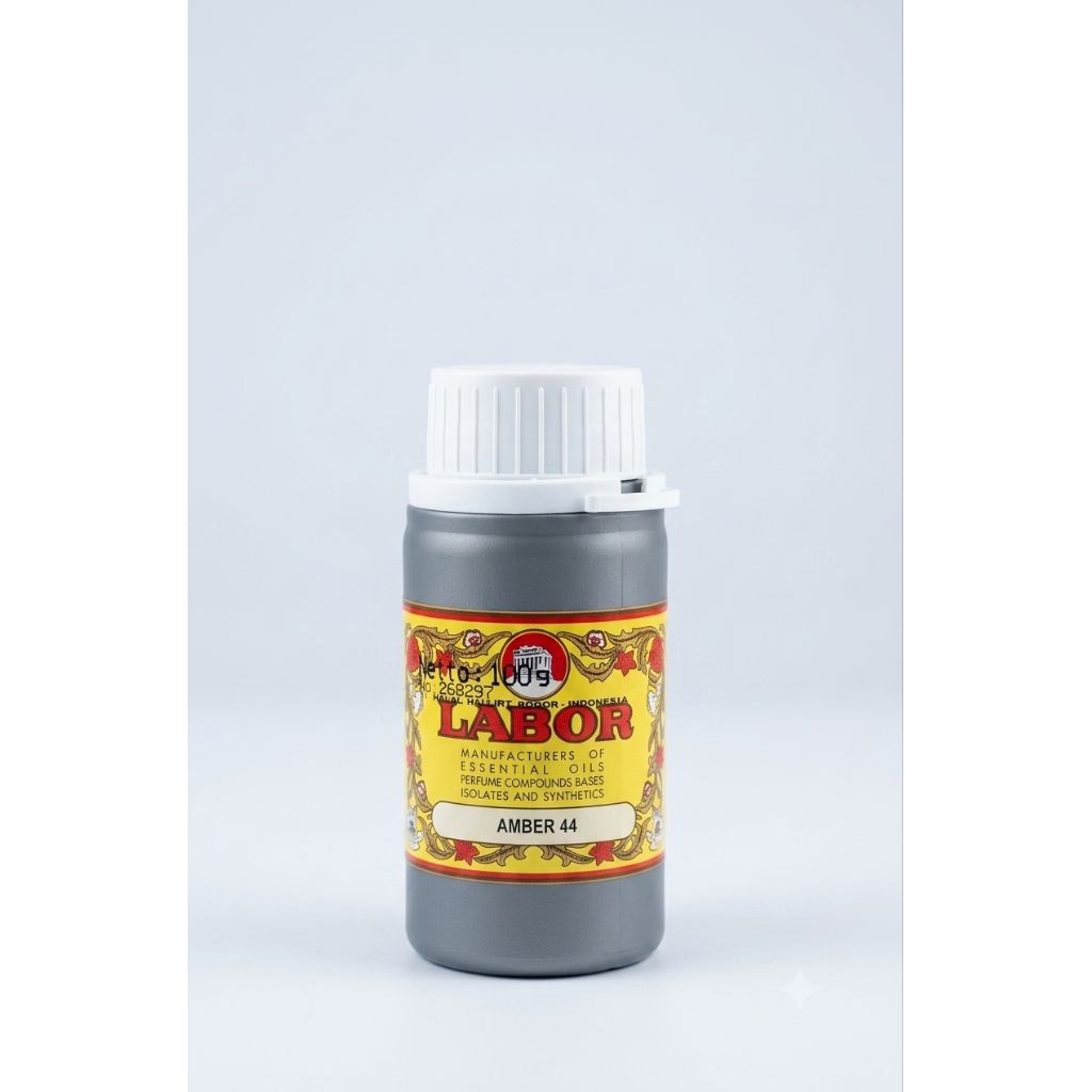 BIBIT PARFUM MISIK HITAM AMBAR 44 LABOR segel 100gr