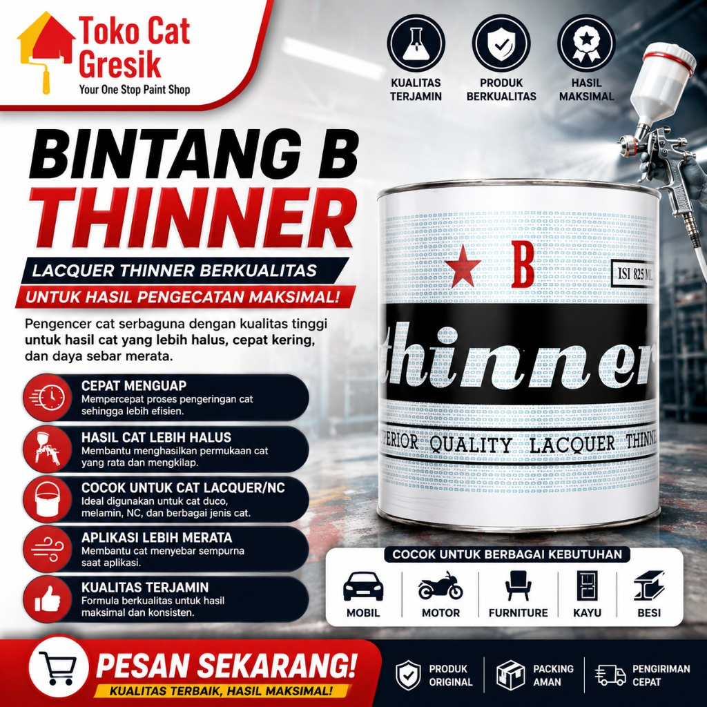 THINNER B BINTANG 1 LITER